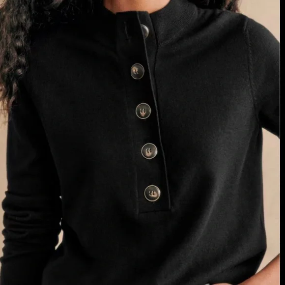 NWT SÉZANE Timothy Jumper Black - Size XS - Picture 2 of 5